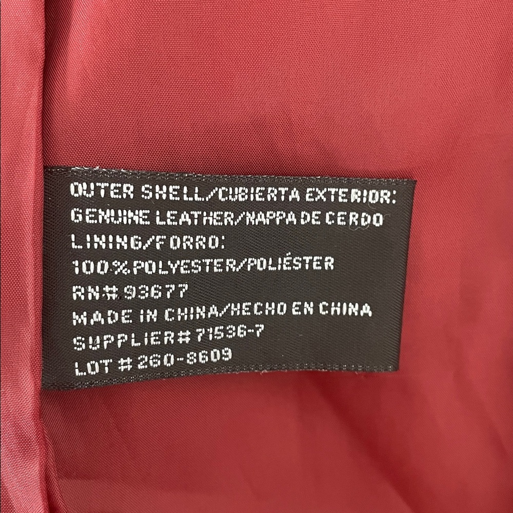 Leather jacket - Picture 7 of 7